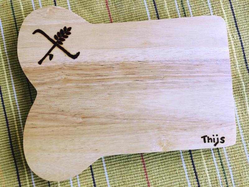 Houten broodplankje